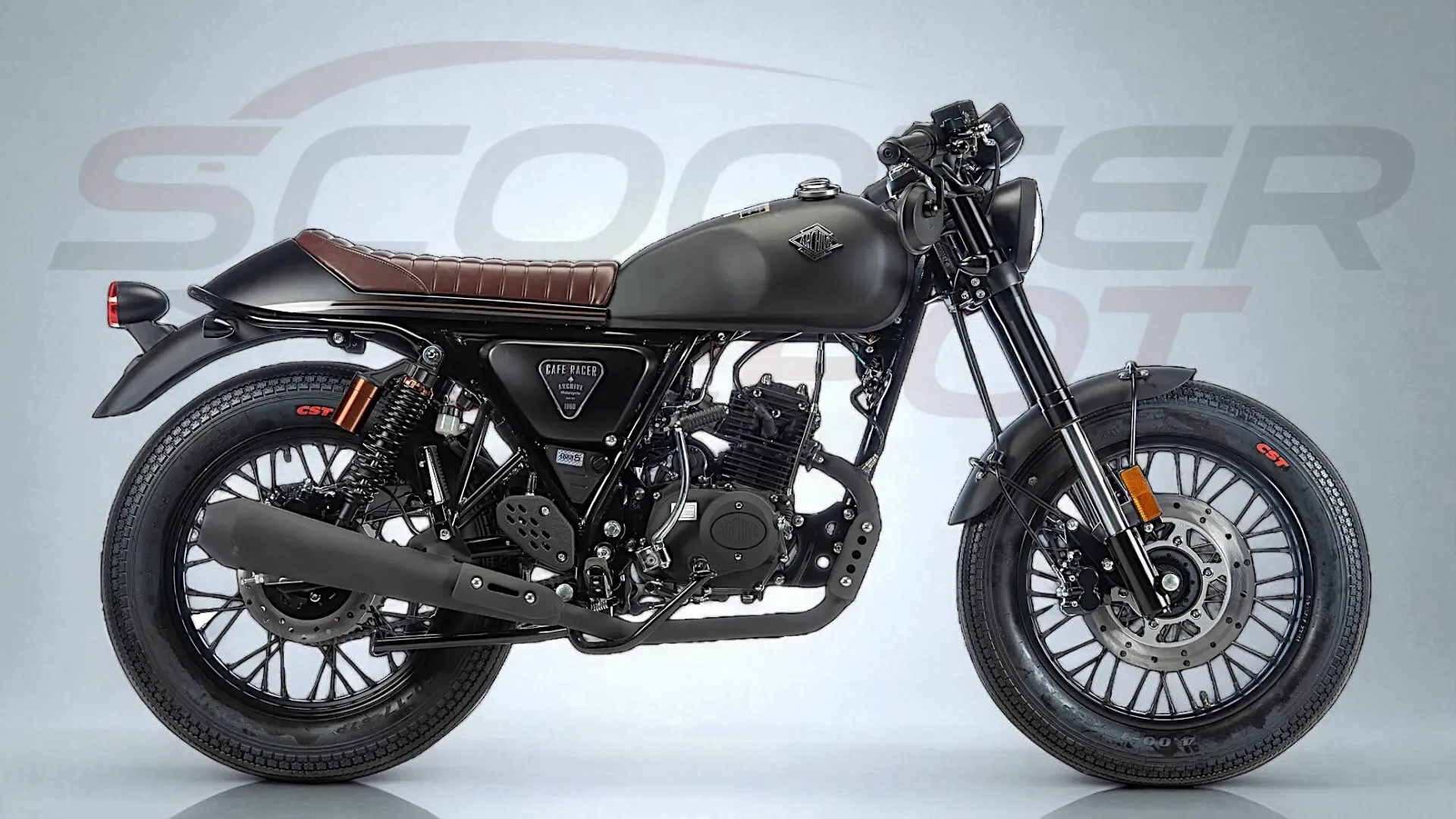 Archive AM‑80 50 Café Racer-esprit vintage à portée de main