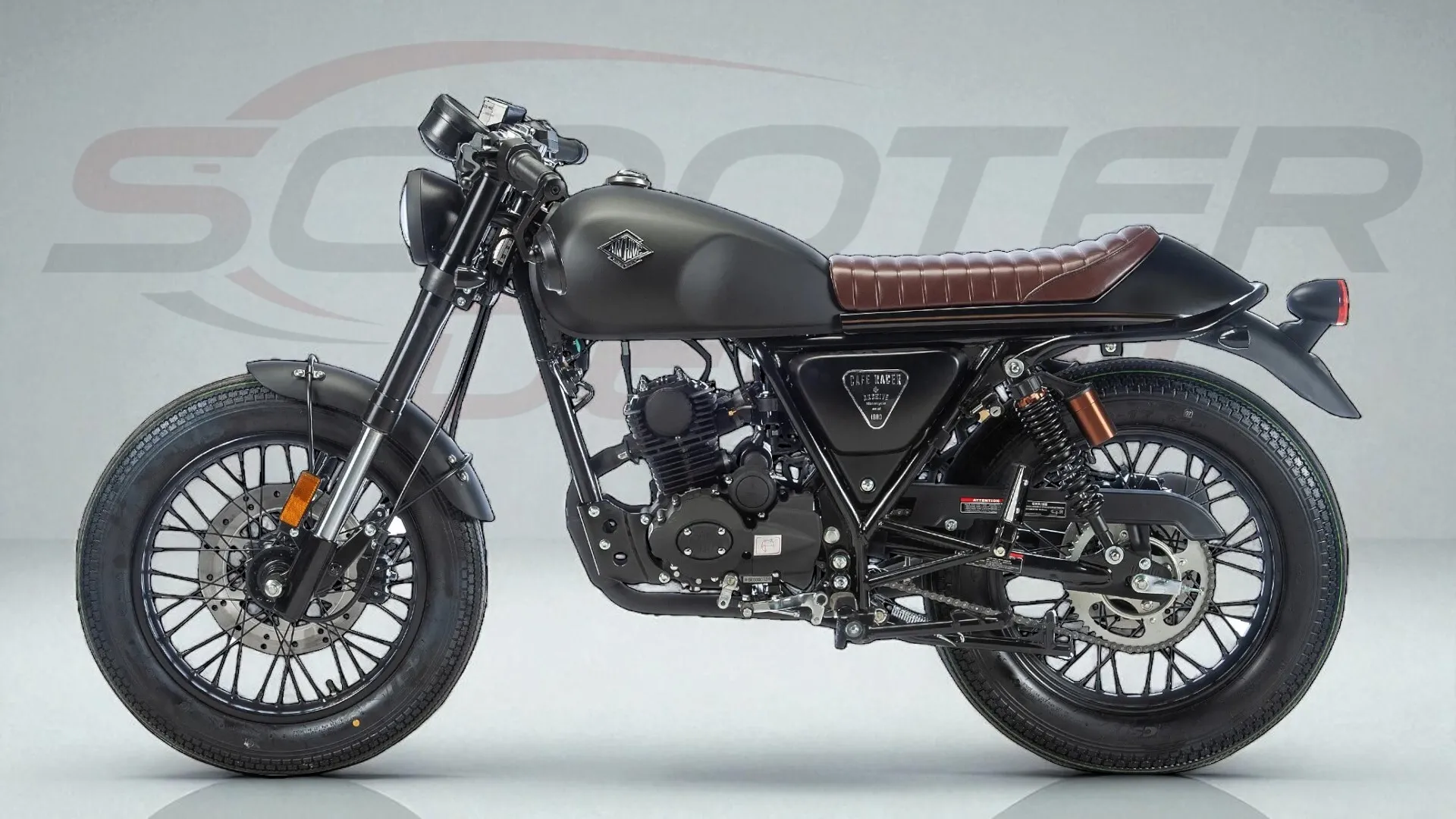 Archive AM‑80 50 Café Racer-esprit vintage à portée de main