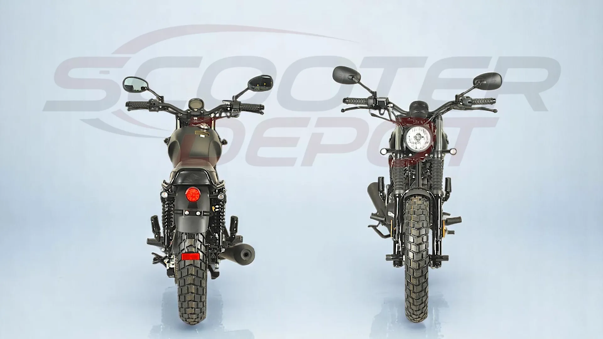 SCRAMBLER 50cc AM-84-La moto vintage accessible dès 14 ans