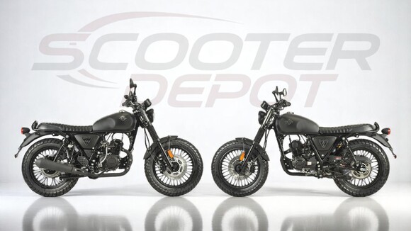 SCRAMBLER 50cc AM-84-La moto vintage accessible dès 14 ans