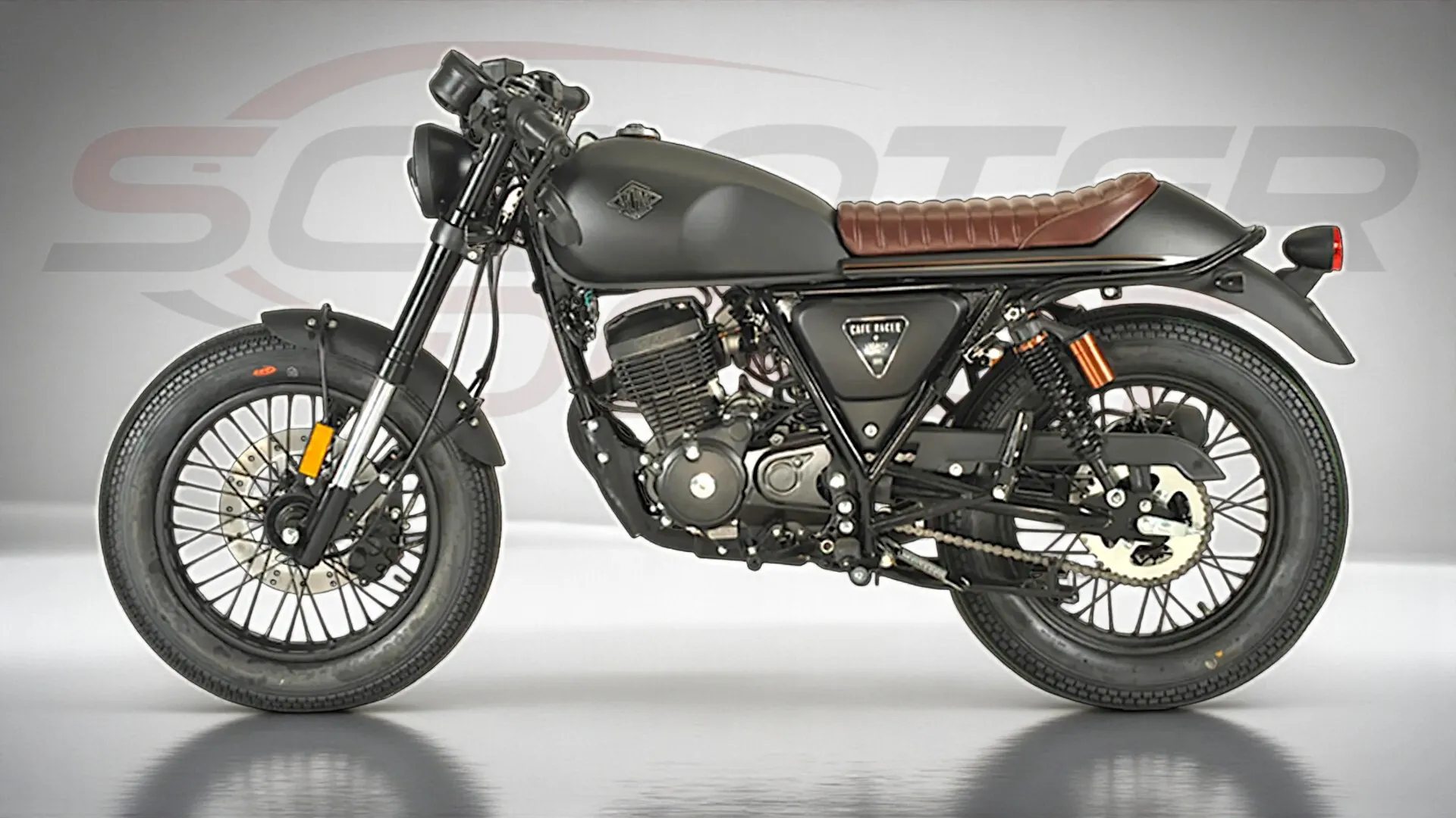 Moto 125cc CAFE RACER AM-60 - Le Style rétro signé Archive