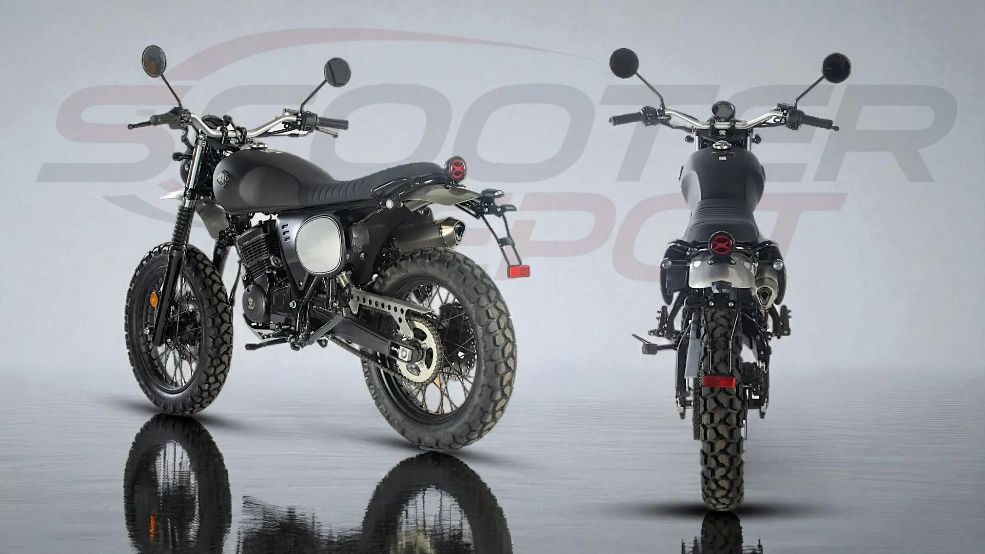 OUTBACK 125cc-La moto scrambler off-road vintage par Archive