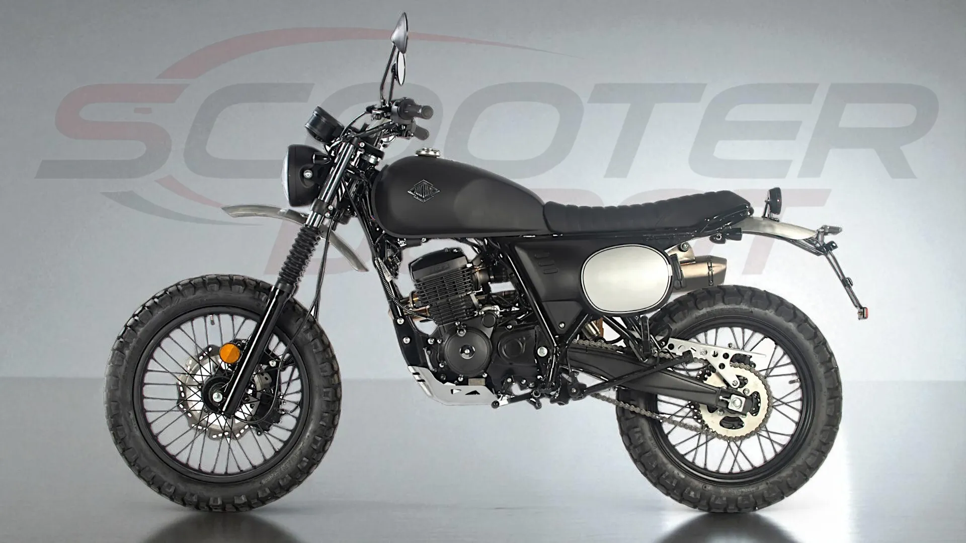 OUTBACK 125cc-La moto scrambler off-road vintage par Archive