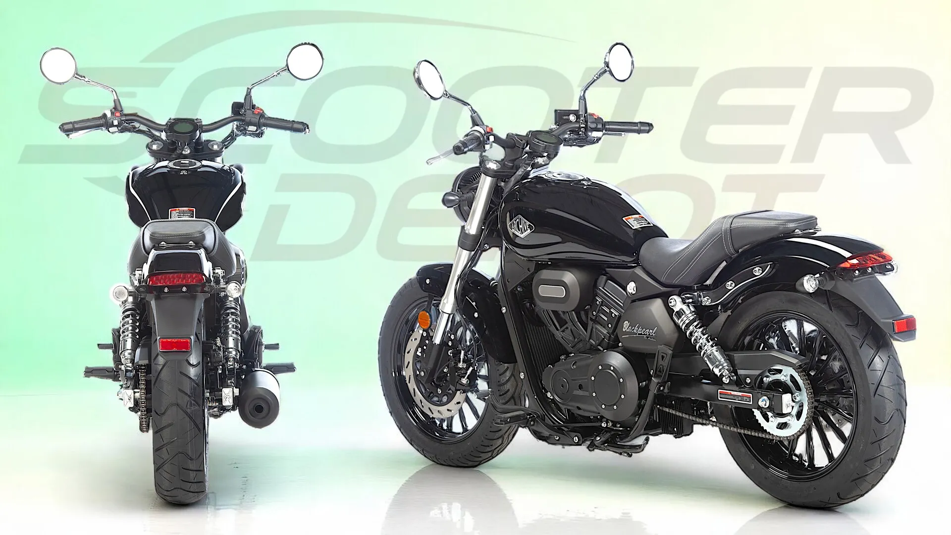 Archive 125 BLACKPEARL – un bicylindre stylé et performant