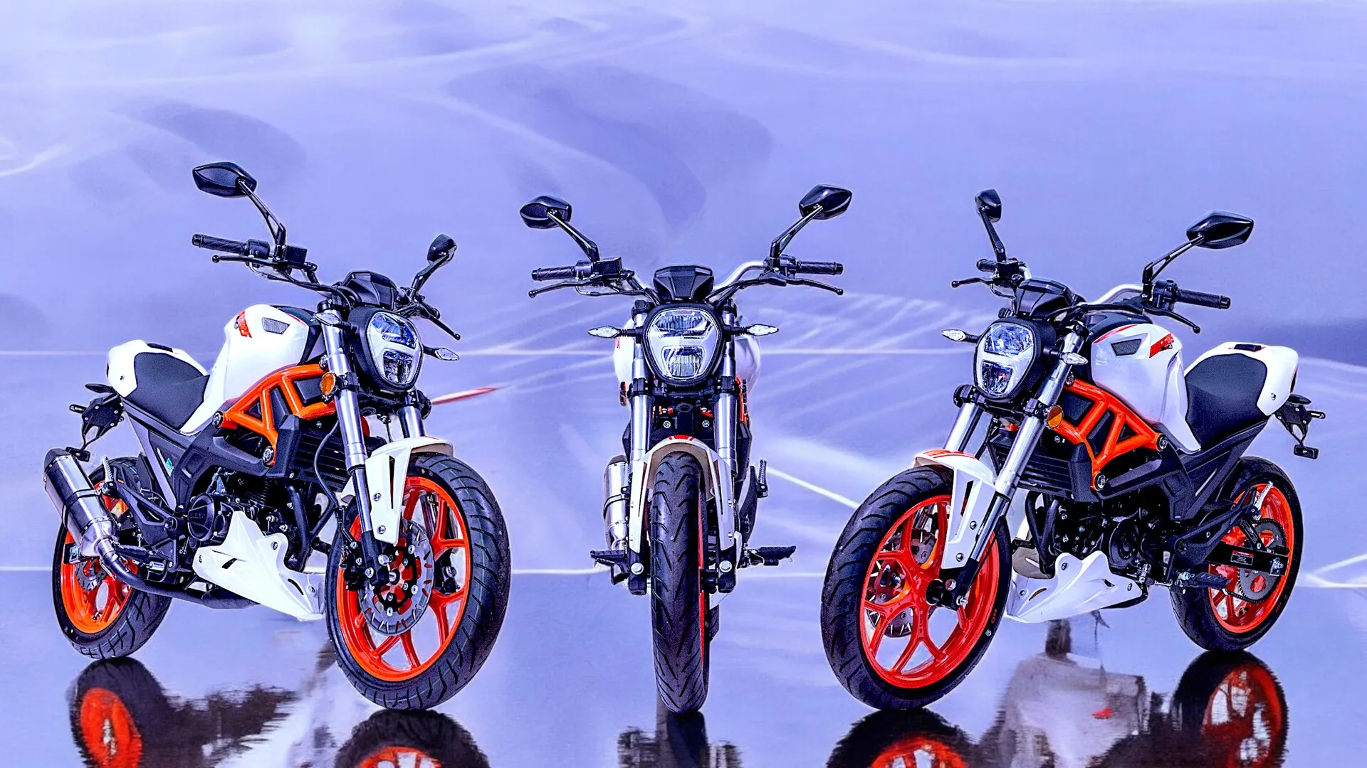 MAGPOWER BIGGERS 50cc blanche - Le roadster 50 de caractère