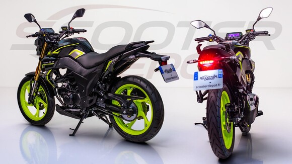 Moto 50cc ECCHO SR STING 2027 – vue arriere