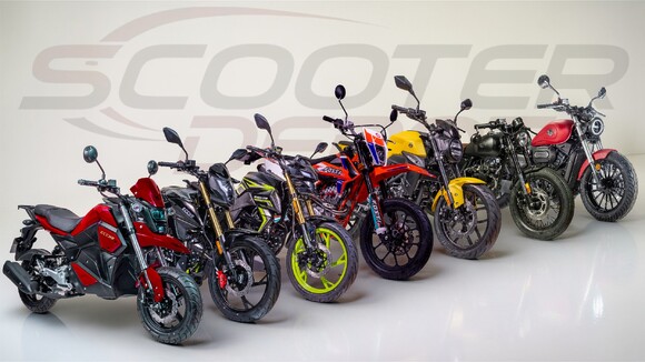 Nos motos neuves 50cc et 125cc