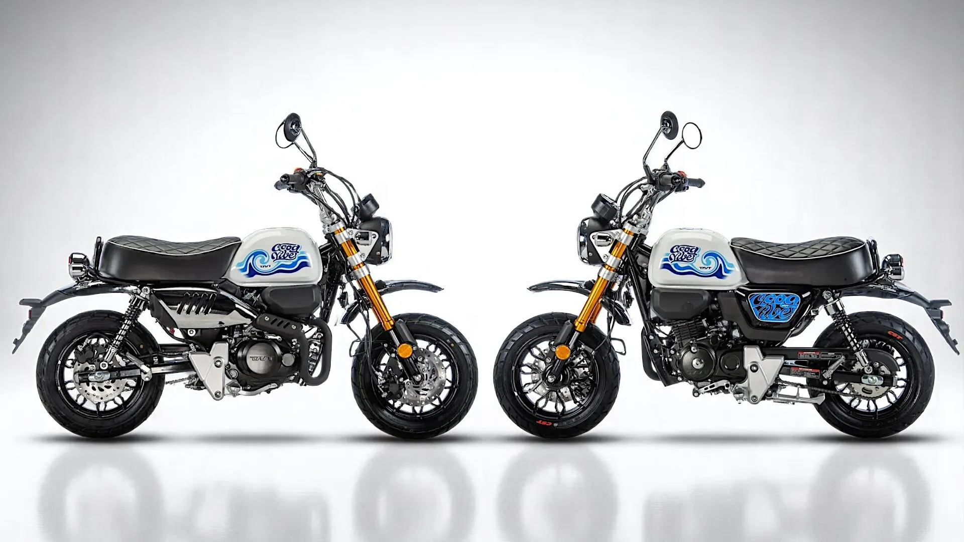 Moto 125cc TNT MOTOR GOOD VIBES-idéale pour le camping-car