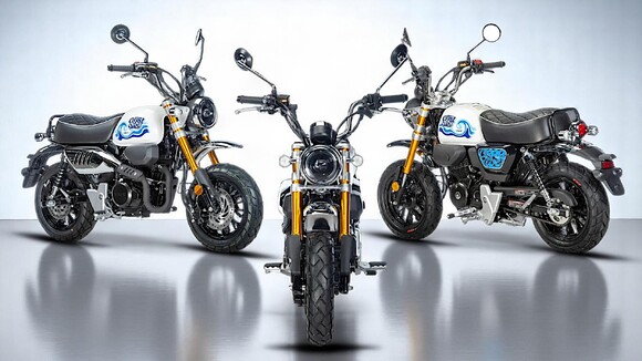 Mini Moto 125cc TNT MOTOR GOOD VIBES-parfaite pour le camping-car