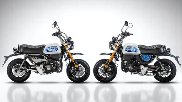 Mini Moto 125cc TNT MOTOR GOOD VIBES-parfaite pour le camping-car