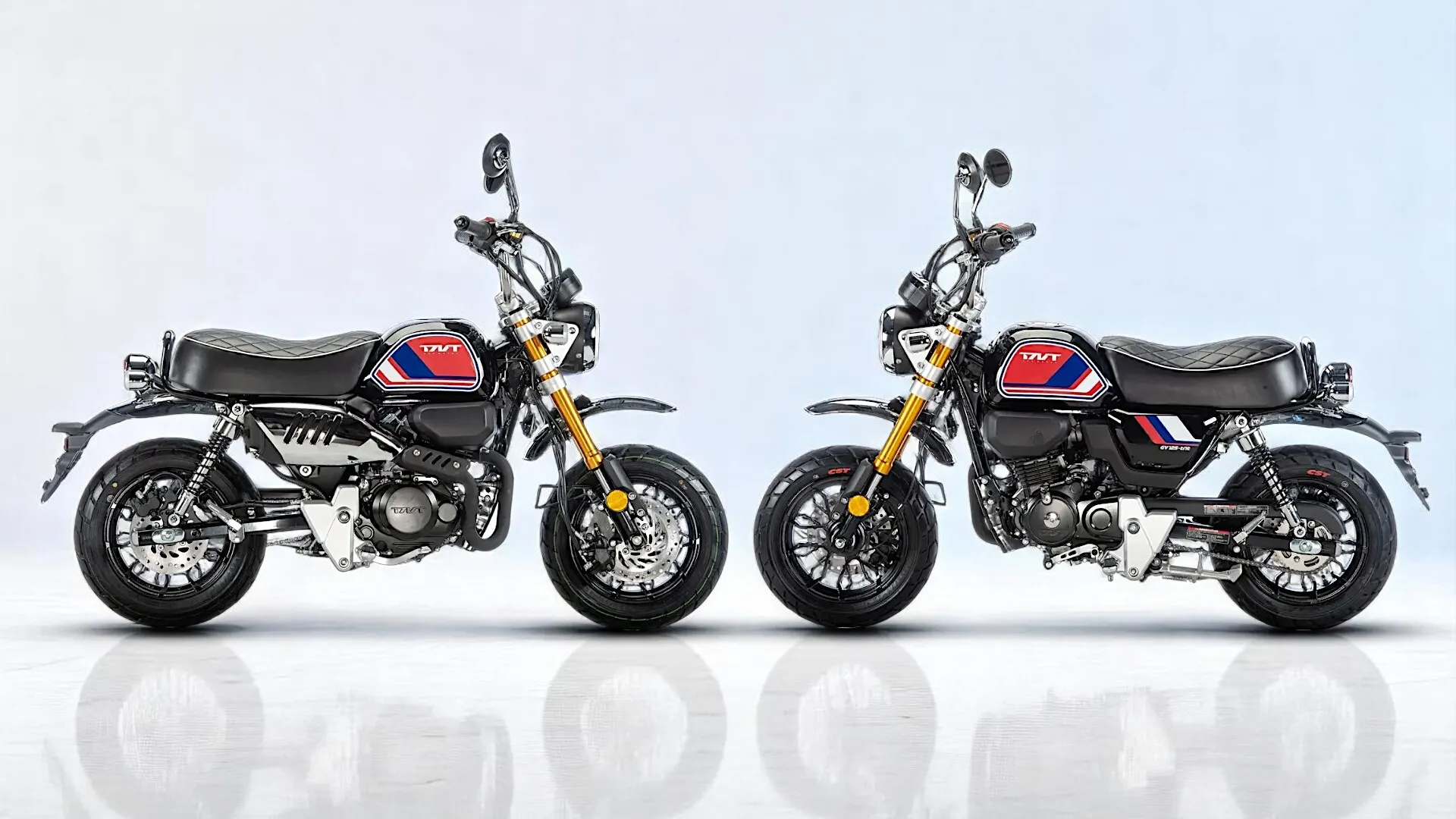 Moto 125 TNT MOTOR GOOD VIBES noire-pour le camping-cariste