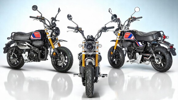 Mini Moto 125cc TNT MOTOR GOOD VIBES Noire-faite pour le camping-cariste
