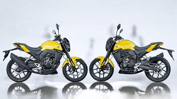 MOTO TNT MOTOR 125 XCR JAUNE MAT 