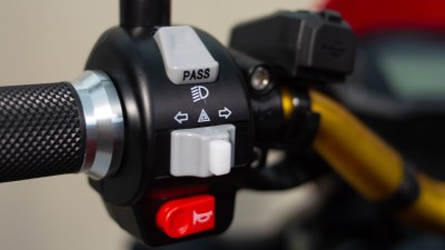 Commodo gauche de la ECCHO STRIKE 50 Noir Brillant