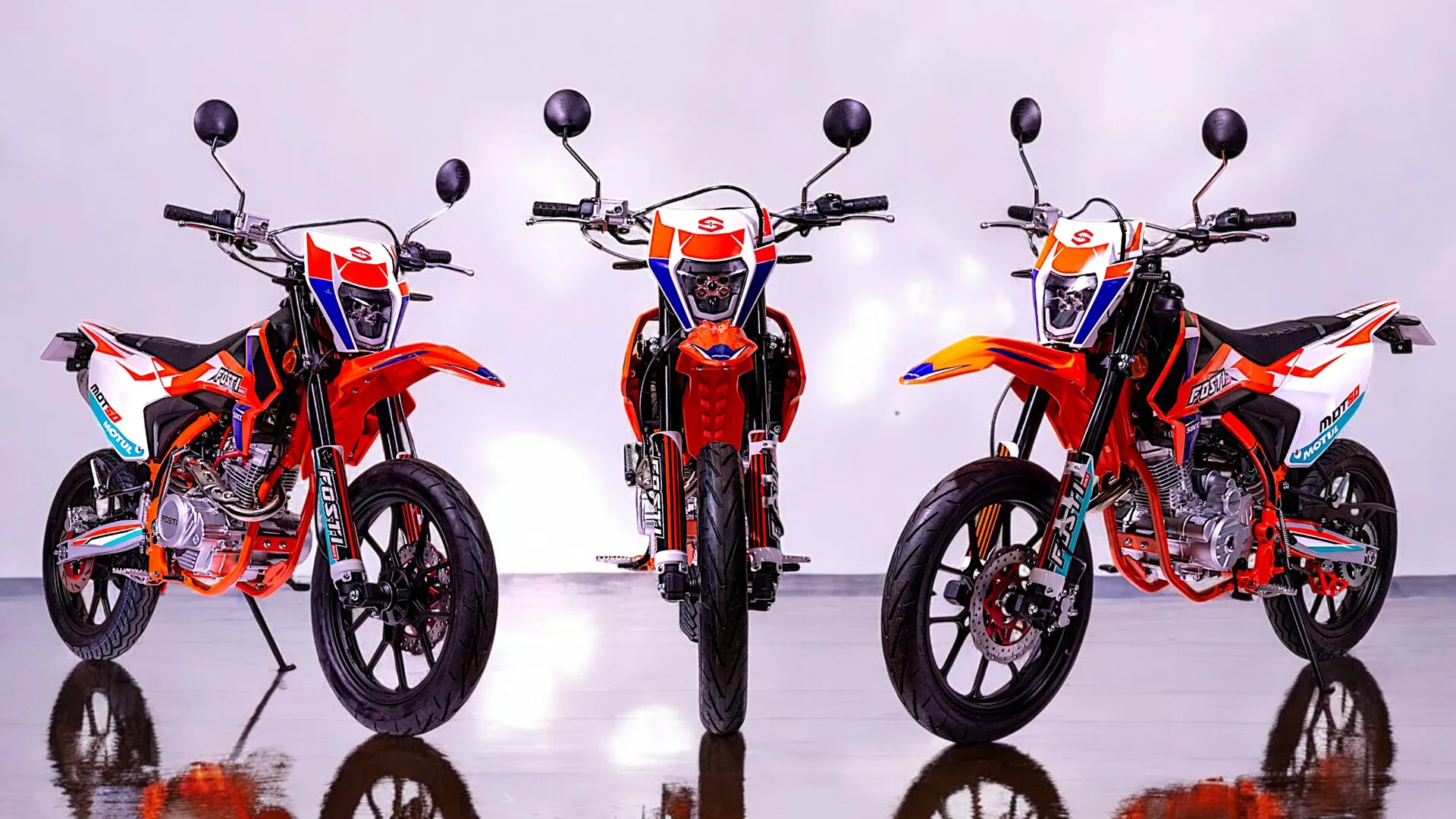 Moto 50cc Supermotard FOSTI 50-La moto 50cc a petit prix