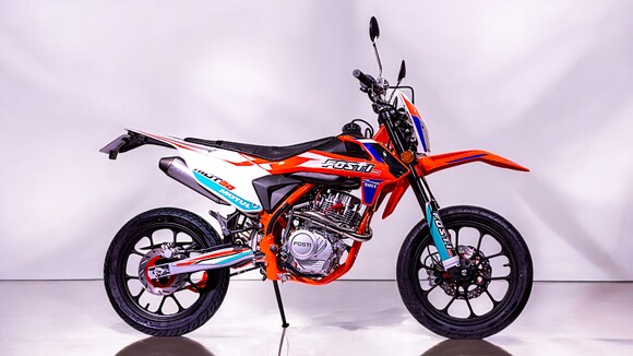 Moto 50cc Supermotard FOSTI 50 Orange