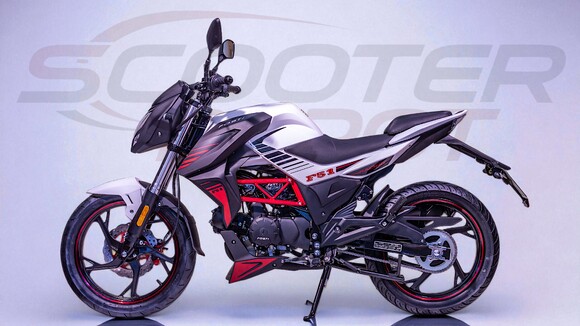 Moto 50 FOSTI F51 Blanche