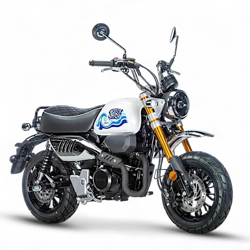 Mini Moto 125cc TNT MOTOR GOOD VIBES-parfaite pour le camping-car