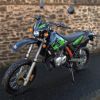 la moto Eccho 50 Supermotard STM 50 verte