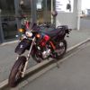 la moto Eccho 50 Supermotard STM 50 Rouge