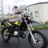 la moto 50cc Supermotard STM 50 JAUNE