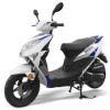 le scooter 50 TNT BOSTON 12 pouces Blanc Bleu