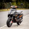 le scooter 50 TNT GRIDO Noir Mat Orange