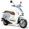 le scooter 50cc TNT MOTOR CANCUN bleu et blanc