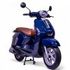 le scooter 50cc TNT MOTOR CANCUN bleu marine