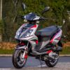 le scooter Eccho New Rock Rouge/Gris - Yiying YY50QT6