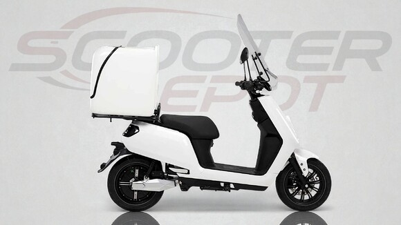 SCOOTER ELECTRIQUE LVNENG S5 DELIVERY BLANC 60V-24Ah EURO 5