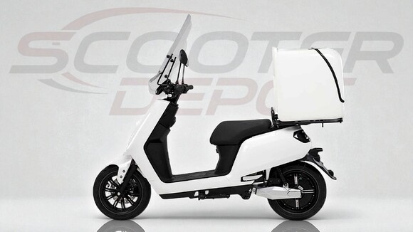 SCOOTER ELECTRIQUE LVNENG S5 DELIVERY BLANC 60V-24Ah EURO 5