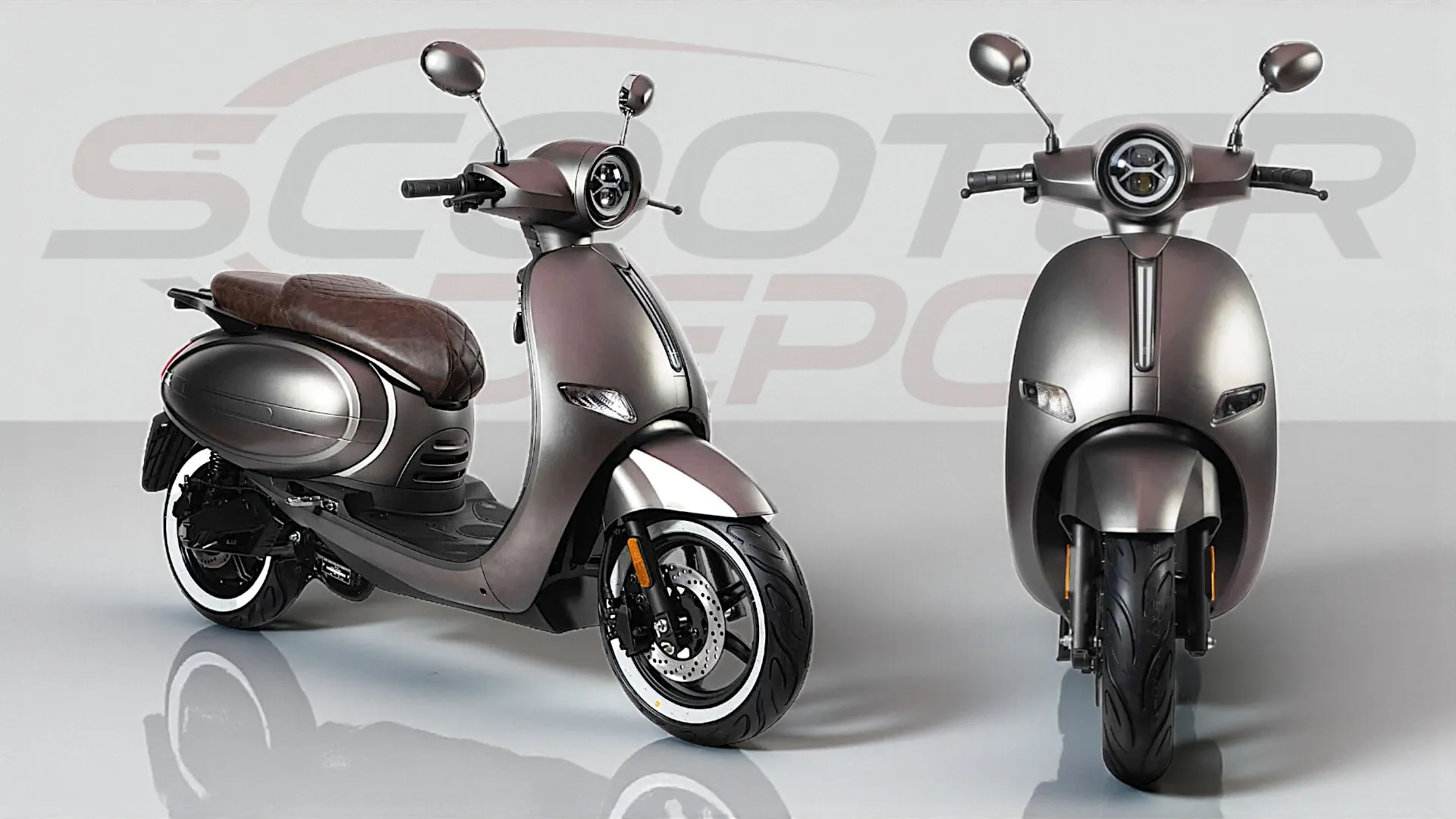 Scooter électrique 125 LVNENG S6-Un électrique pour adultes