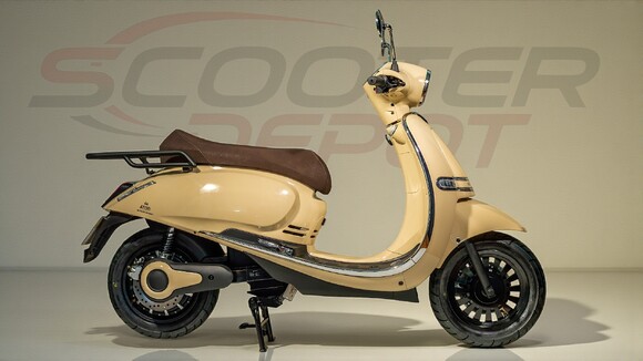 Scooter électrique ATOR CITIO 3000 beige – vue droite