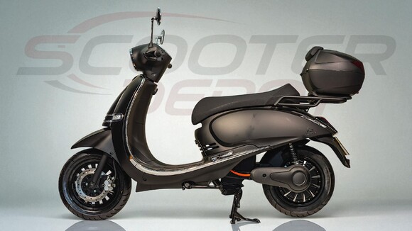 Scooter électrique ATOR CITIO 3000 noir mat – vue gauche