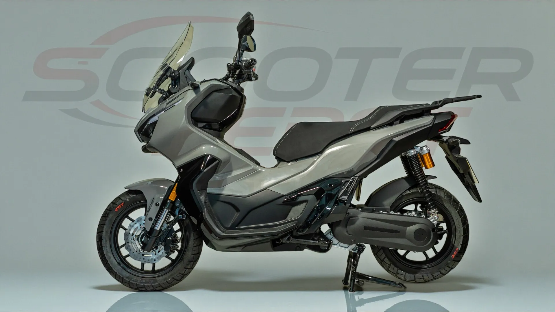 ATOR E-XDV Gris Nardo – Le scooter électrique 125cc haute performance