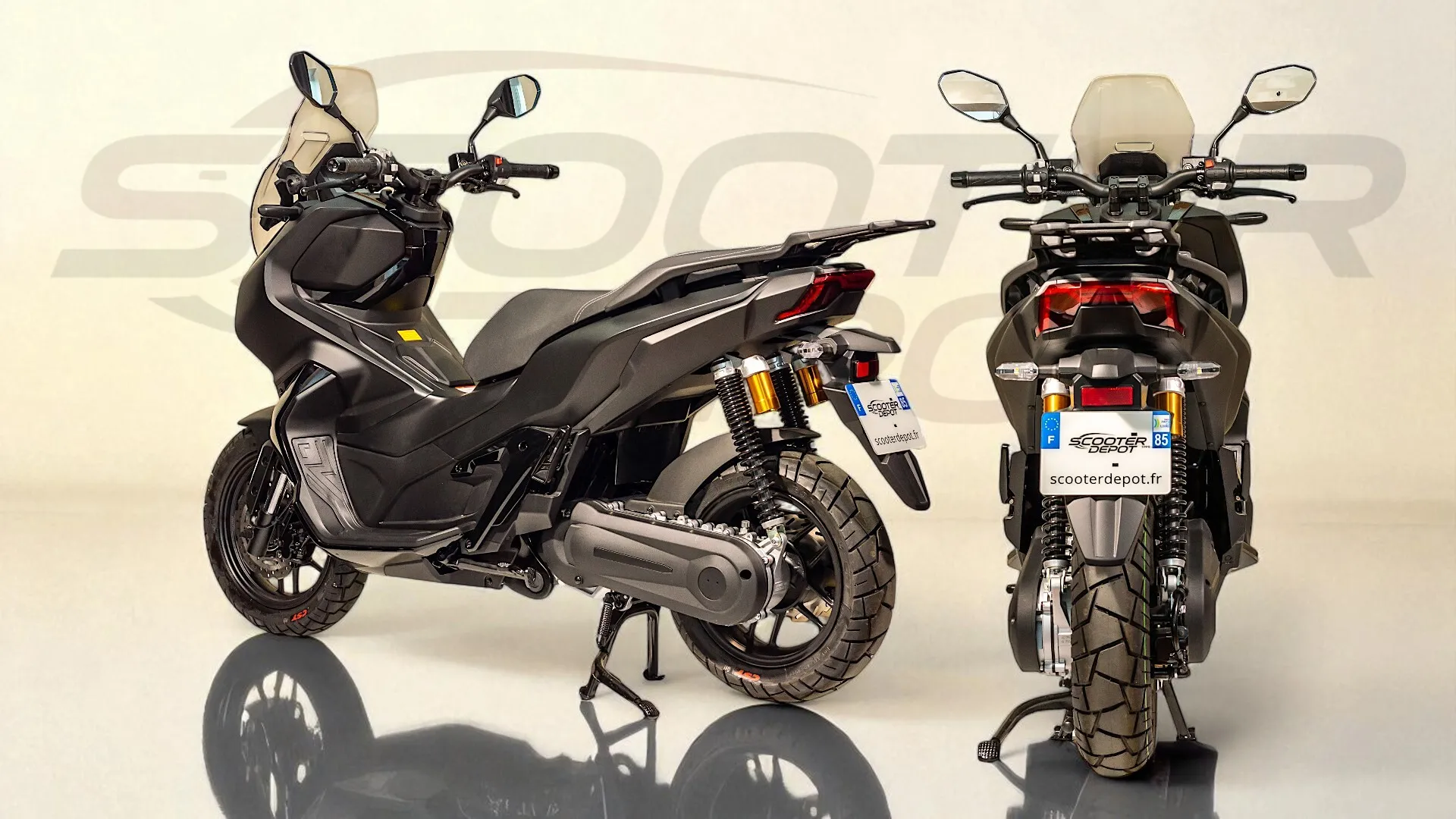 ATOR E-XDV noir – Le scooter électrique 125 haut de gamme