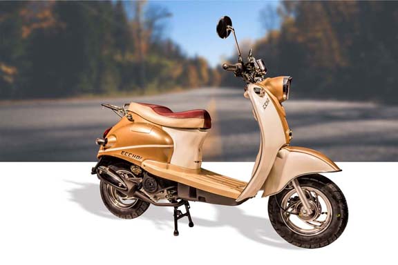 Scooter 50Eccho Retro GOLD II - RY50QT-15