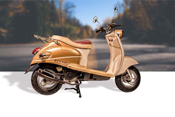 Scooter 50Eccho Retro GOLD II - RY50QT-15