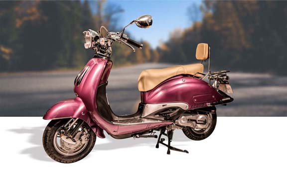 Scooter 50 Eccho La Choupette II Lilas - RY50QT-8