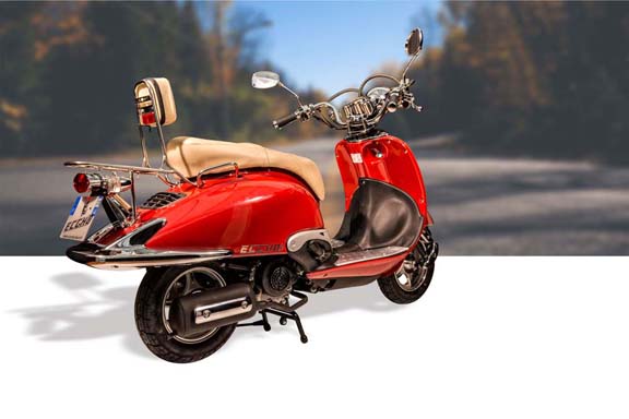 Scooter 50 Eccho La Choupette II rouge