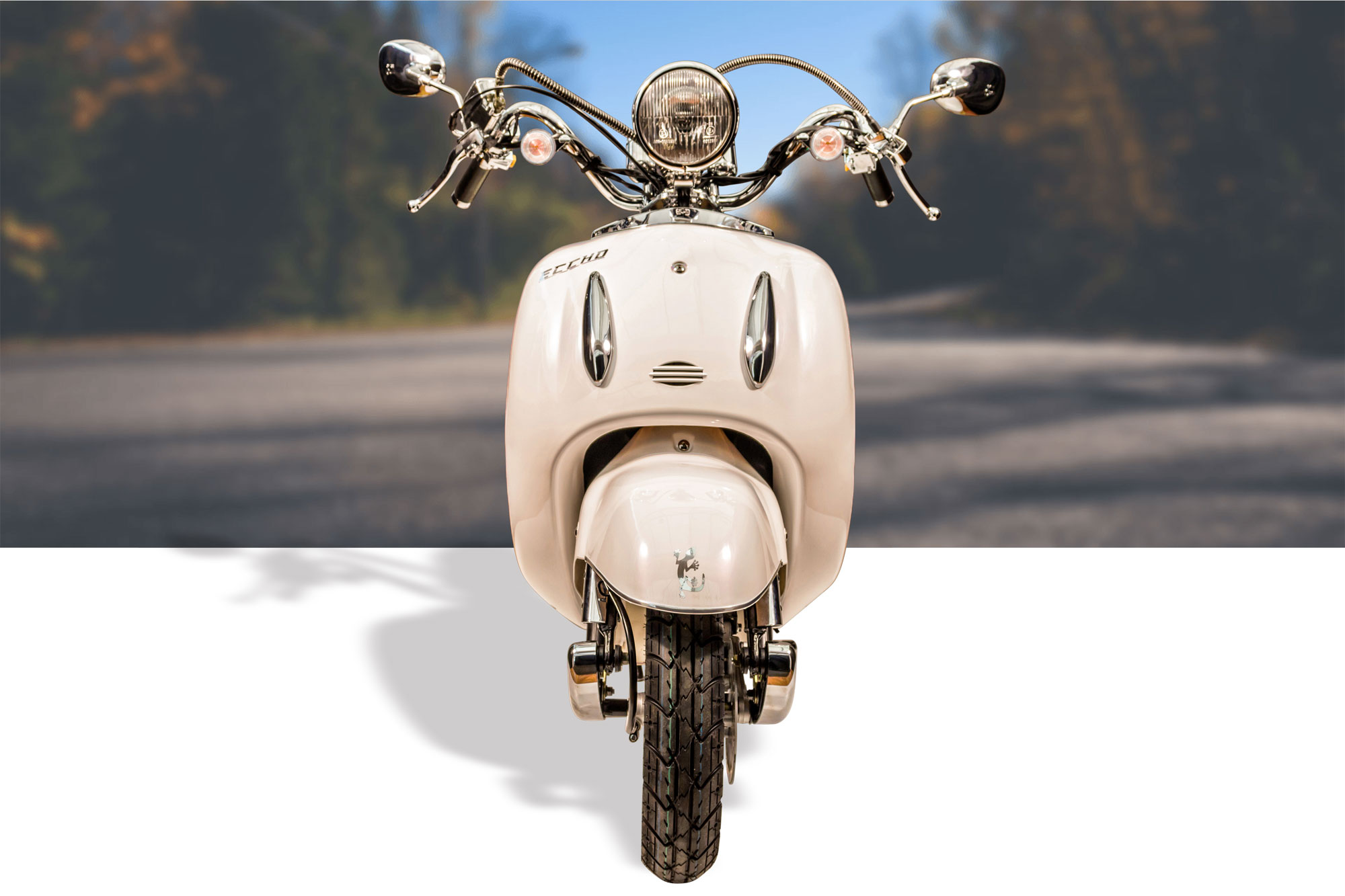 SCOOTER 50 ECCHO CHOUPETTE II WHITE SERIES