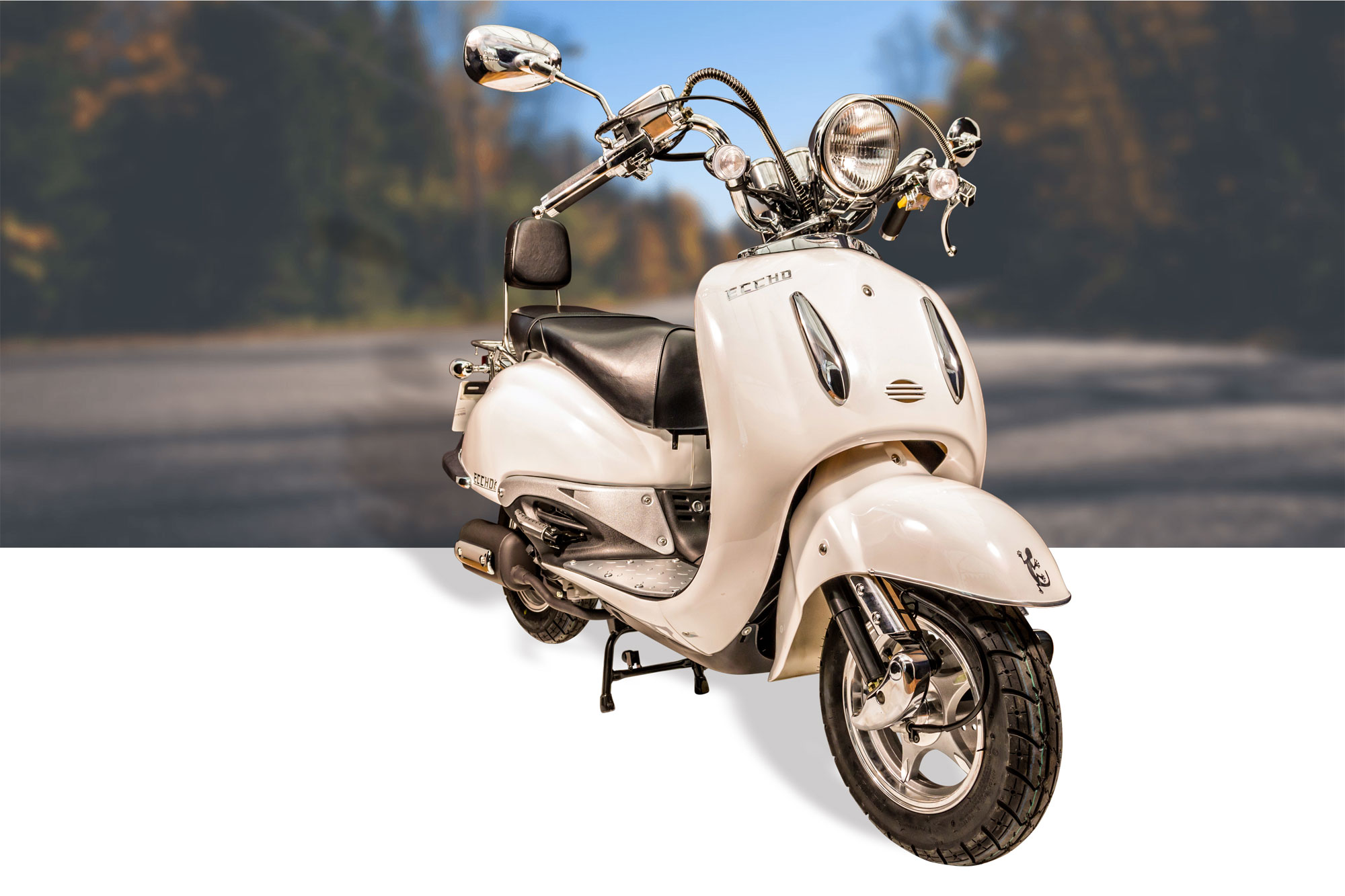 SCOOTER 50 ECCHO CHOUPETTE II WHITE SERIES