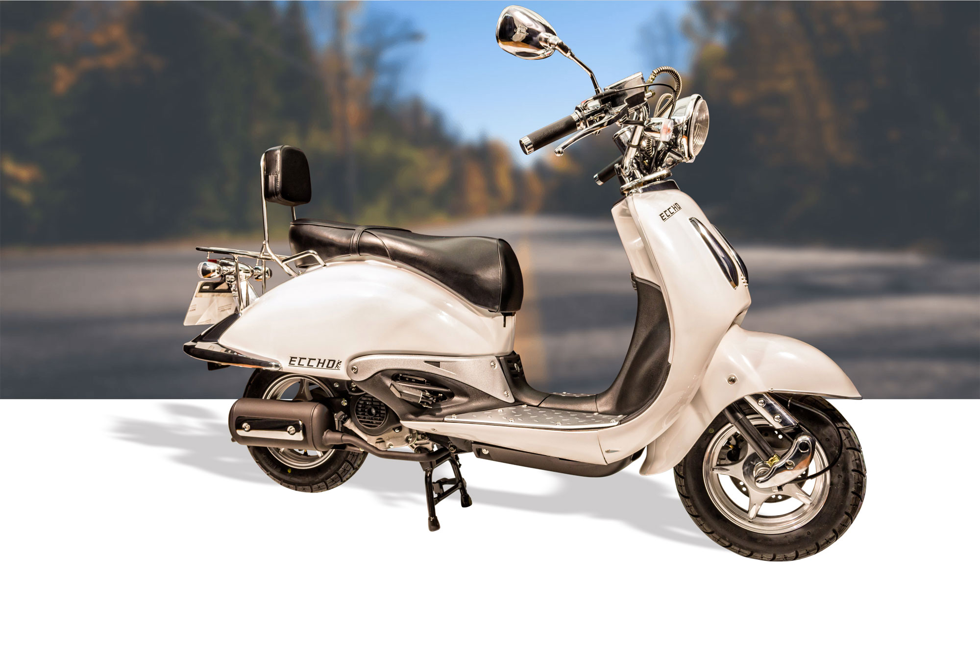SCOOTER 50 ECCHO CHOUPETTE II WHITE SERIES