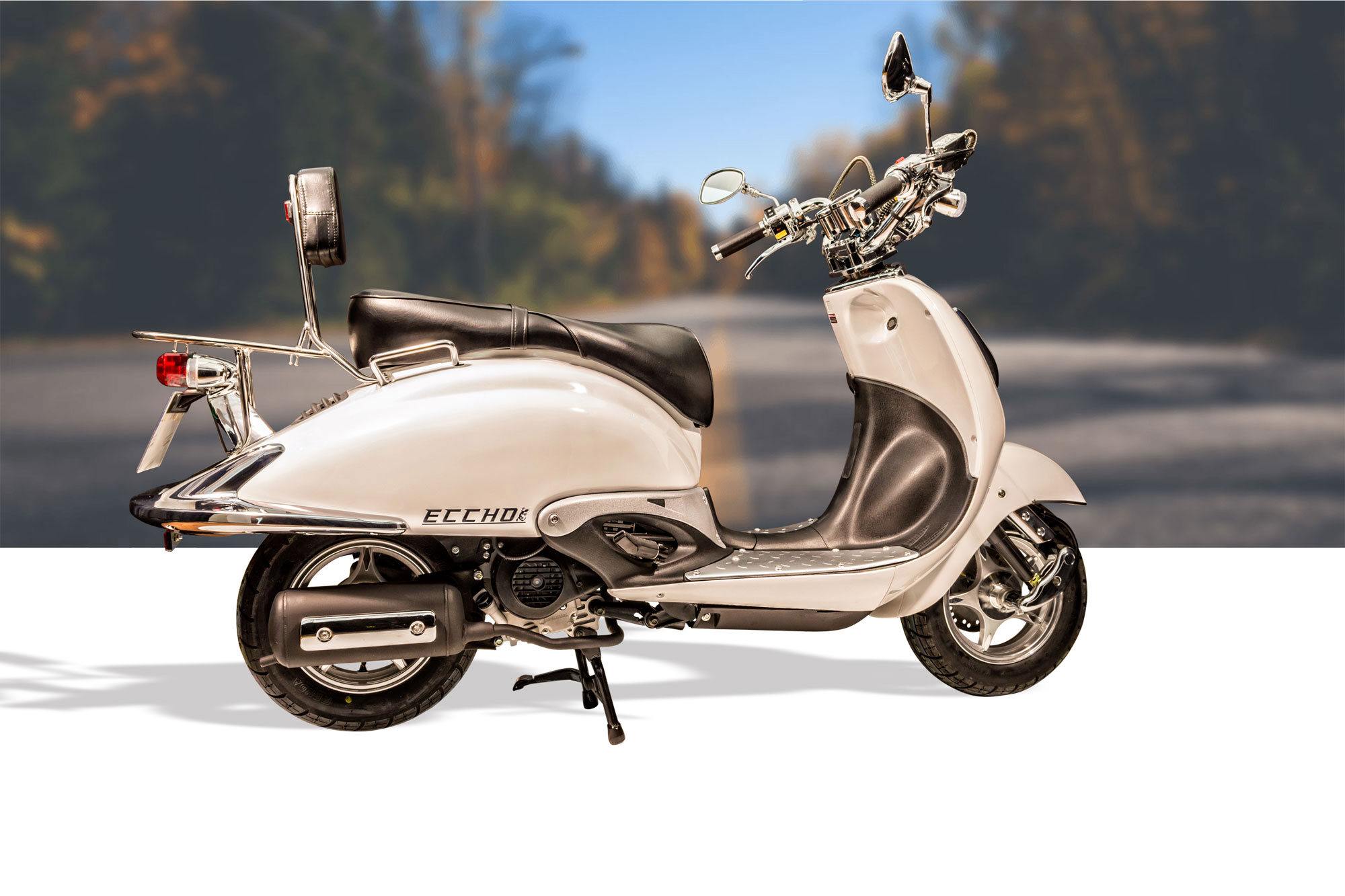 SCOOTER 50 ECCHO CHOUPETTE II WHITE SERIES