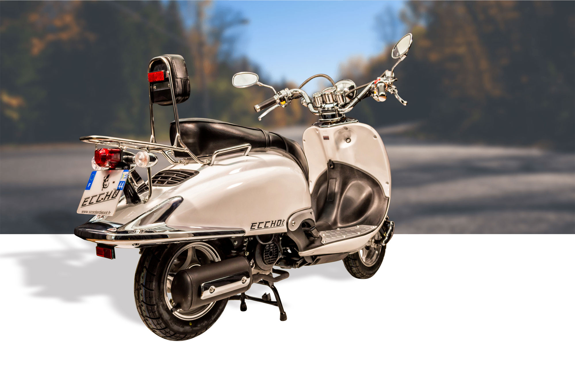 SCOOTER 50 ECCHO CHOUPETTE II WHITE SERIES