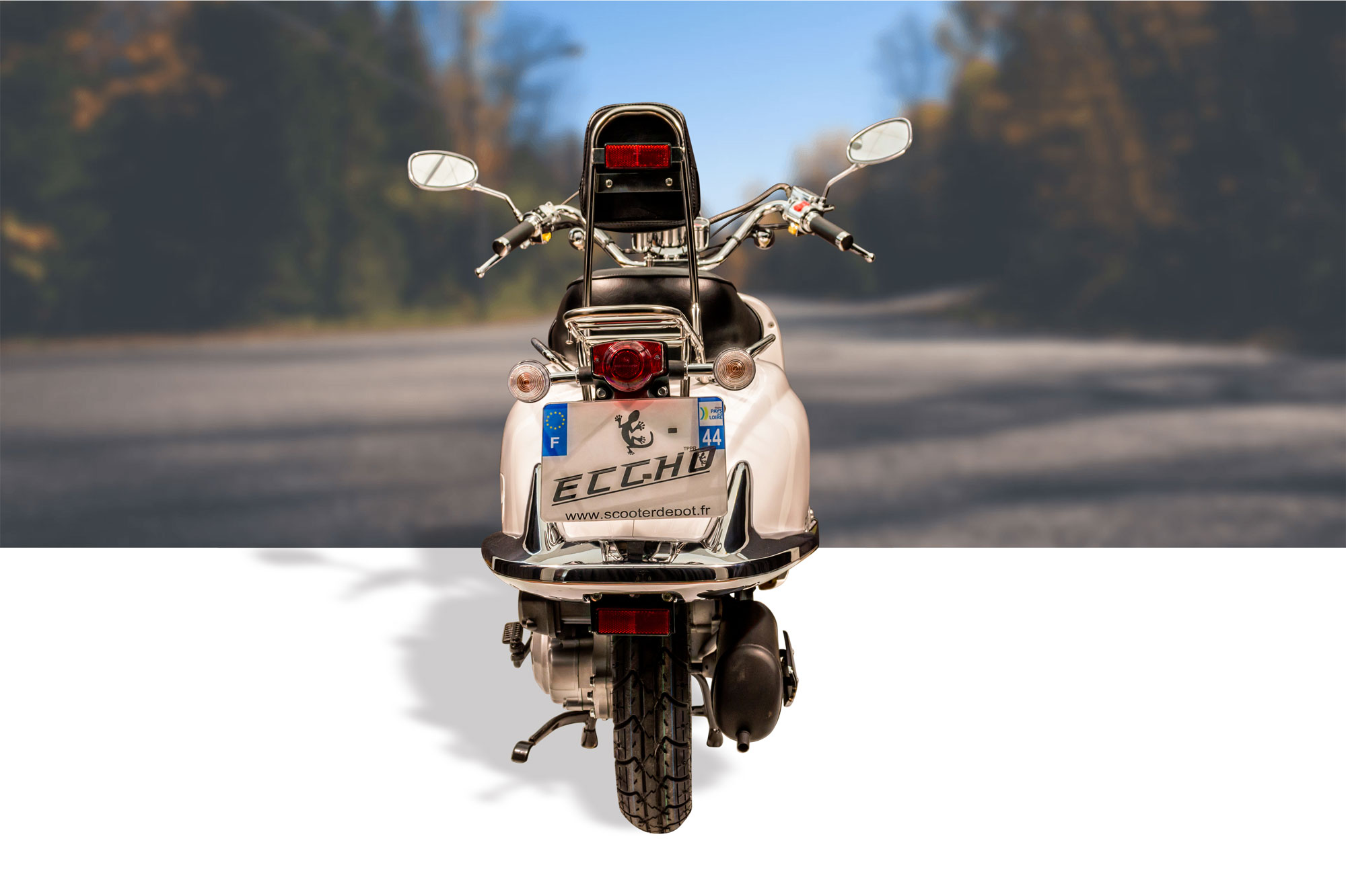 SCOOTER 50 ECCHO CHOUPETTE II WHITE SERIES