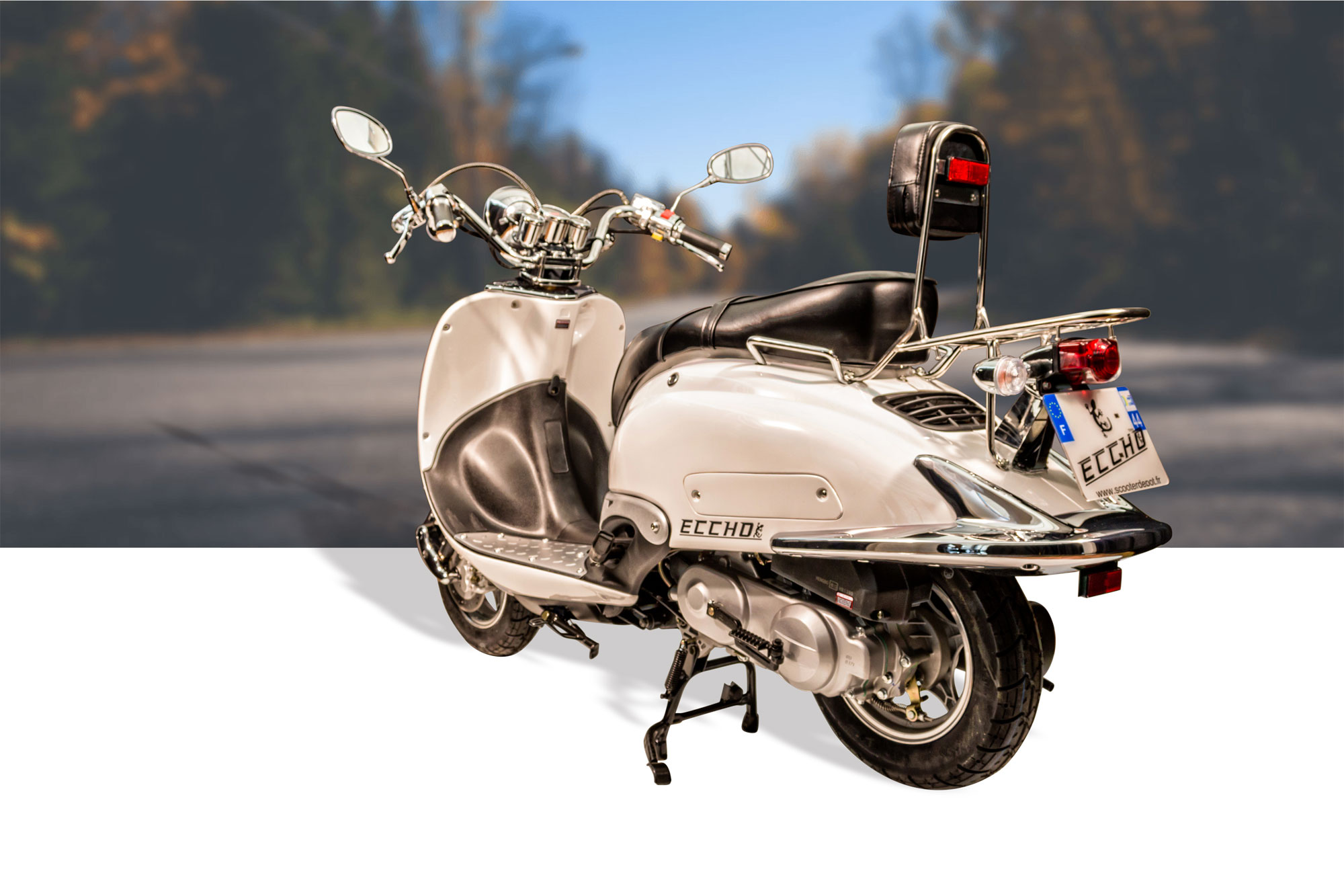 SCOOTER 50 ECCHO CHOUPETTE II WHITE SERIES