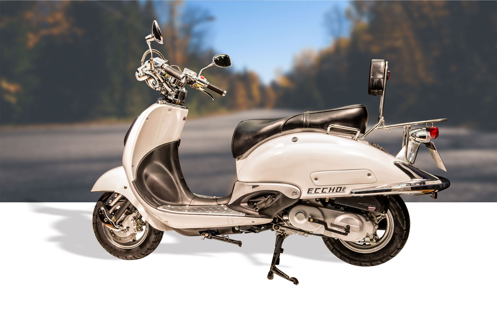 SCOOTER 50 ECCHO CHOUPETTE II WHITE SERIES