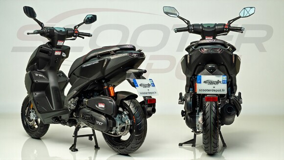 Scooter 50cc TNT MOTOR STREETMAX noir – vue arriere